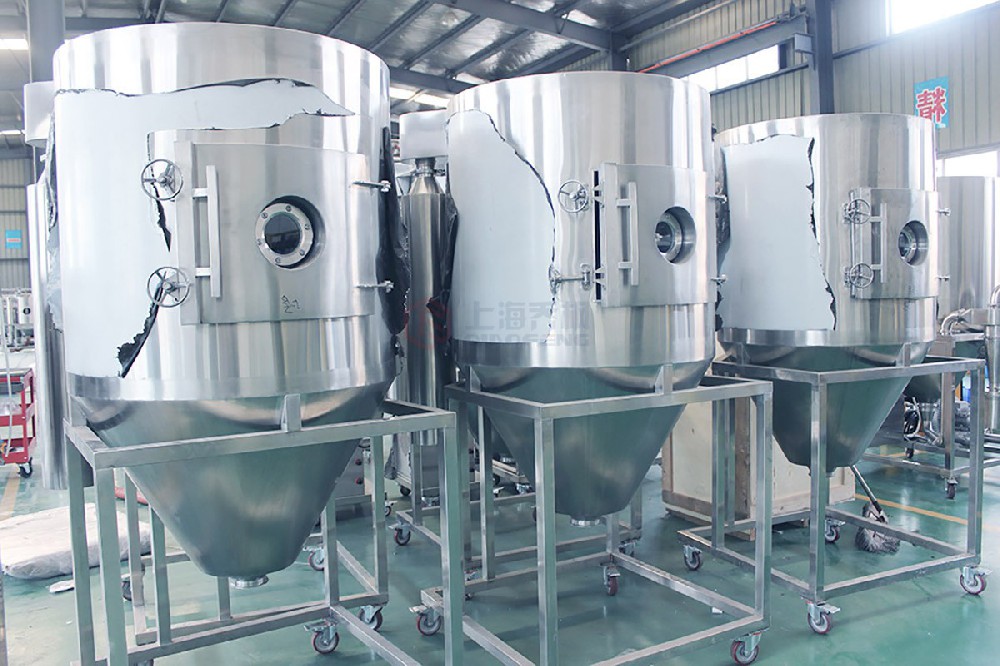 噴霧干燥機常規按微粒劃分設備分類大致有壓力、離心、氣流三種